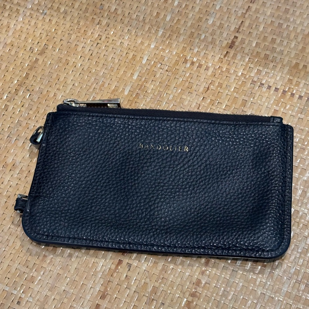 Bandolier Pebbled Leather coastal pouch wallet / phone case..strap not included.